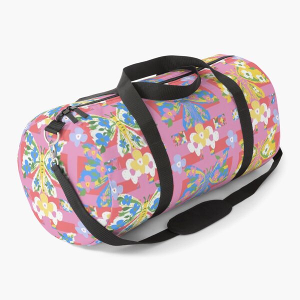 Item preview, Folk Floral Butterfly Love On Pink. designed and sold by SalsySafrano.