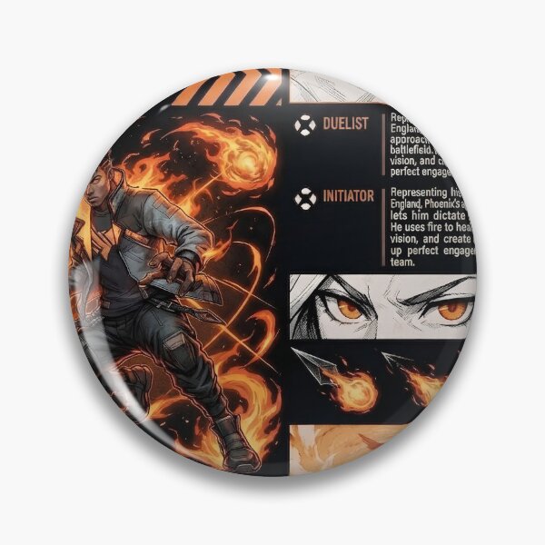Item preview, Phoenix Valorant designed and sold by charleBinghaM.