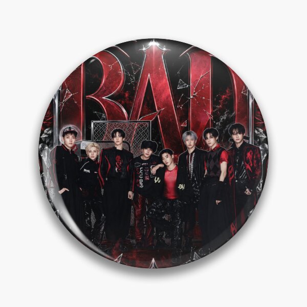 Item preview,  Aesthetic ATEEZ BAD Song Vintage Leather & Lace Merch Print designed and sold by Valeree Store.