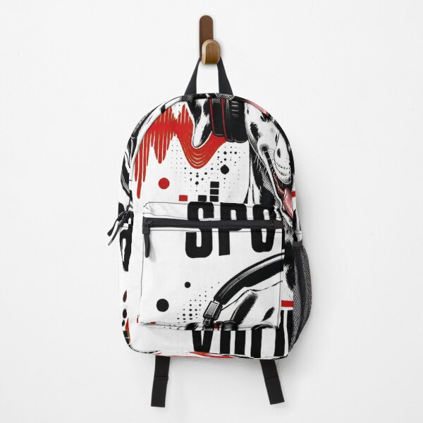Item preview, Dalmatian DJ Headphones Music Lover Soundwave Art designed and sold by Kolibra.