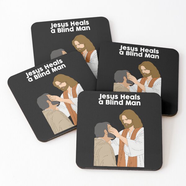Item preview, Jesus Heals A Blind Man designed and sold by sk-yhendrick.