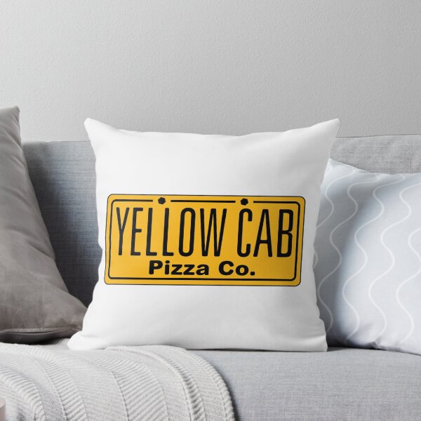 Item preview, Yellow Cab Pizza Co License Plate Logo designed and sold by zargoca.