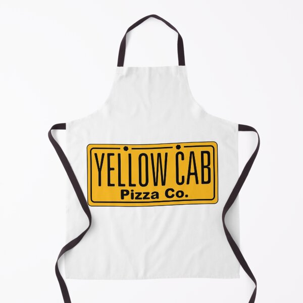 Item preview, Yellow Cab Pizza Co License Plate Logo designed and sold by zargoca.