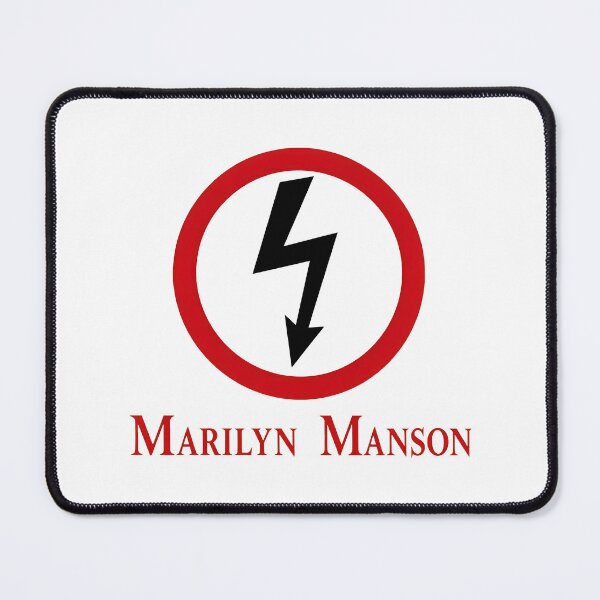 Item preview, Marilyn Manson Lightning Bolt Band designed and sold by GWARTUKSTORE.