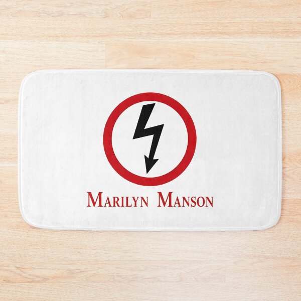Item preview, Marilyn Manson Lightning Bolt Band designed and sold by GWARTUKSTORE.