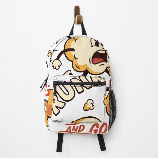 Item preview, Running On Popcorn And Good Vibes Vintage Cartoon Classic T-Shirt designed and sold by pawsome purrfect.