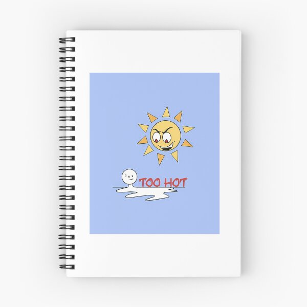 Item preview, Too Hot Blue Background Version designed and sold by Easten. Prevost..