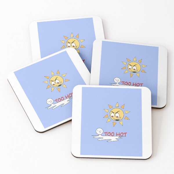 Item preview, Too Hot Blue Background Version designed and sold by Easten. Prevost..