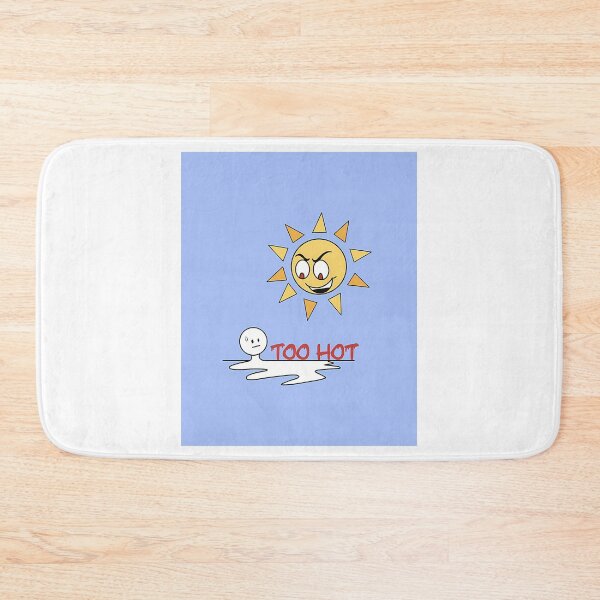 Item preview, Too Hot Blue Background Version designed and sold by Easten. Prevost..