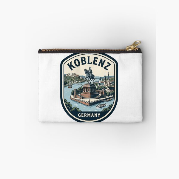 Item preview, Vintage Koblenz Germany Travel Poster Style Badge designed and sold by k3rstman1.