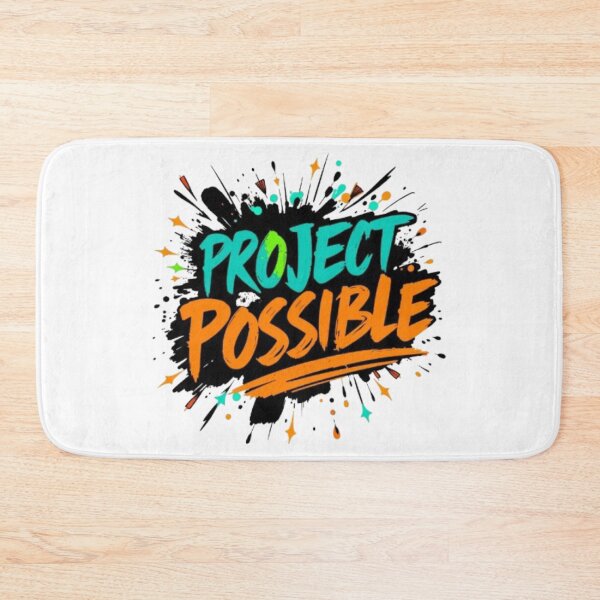 Item preview, Project Possible Street Art Typography Design – Creative Motivation designed and sold by MystiColo.