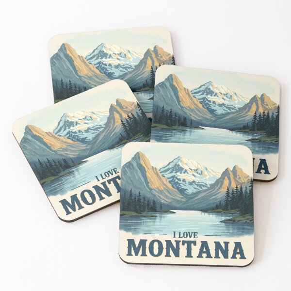 Item preview, I Love Montana  designed and sold by PamLeeDesign.