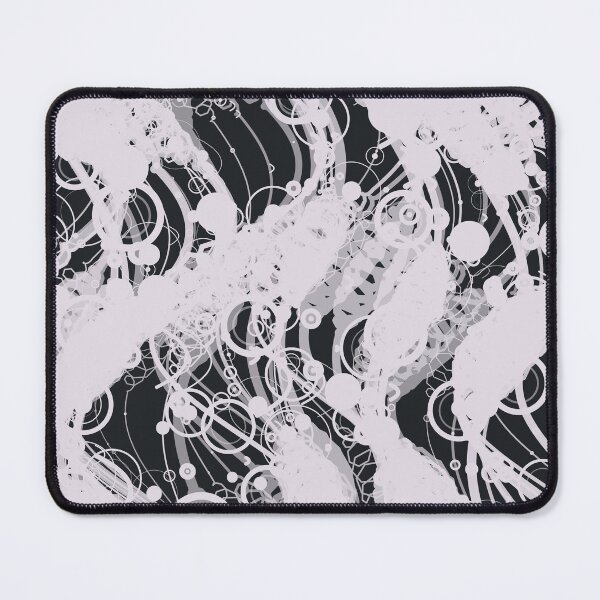 Item preview, Abstract Monochrome Geometric Wavy Matrix Pattern designed and sold by GraphyLab.