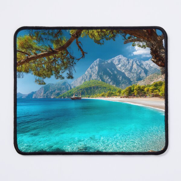 Item preview, Tranquil Beach Setting with Crystal Clear Waters designed and sold by Artessie.