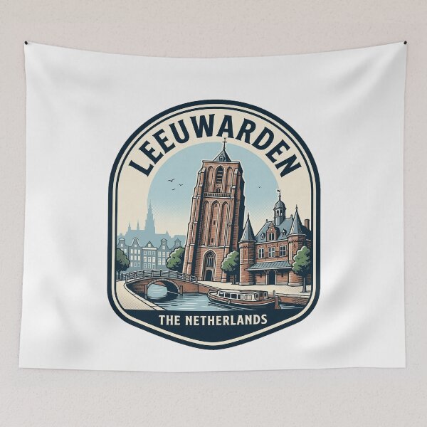 Item preview, Leeuwarden Netherlands Oldehove Tower Vintage Travel designed and sold by k3rstman1.