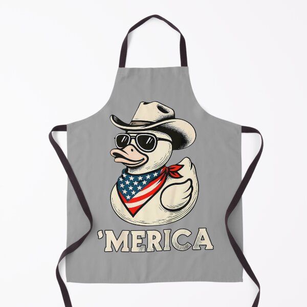 Item preview, Rubber Duck Duckie American Flag Bandana Cowboy Hat Country designed and sold by GreggRoss.
