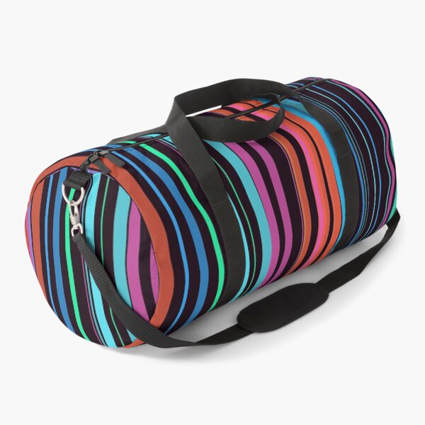 Item preview, Vibrant Retro Multicolor Vertical Wavy Lines Pattern designed and sold by GraphyLab.