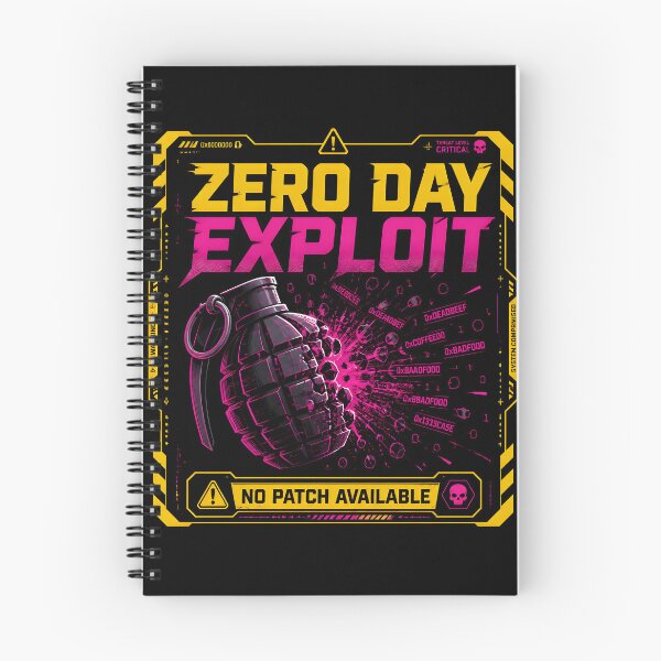 Item preview, Zero Day Exploit Unpatched Cyber Security Hacker designed and sold by ThirdShiftLab.