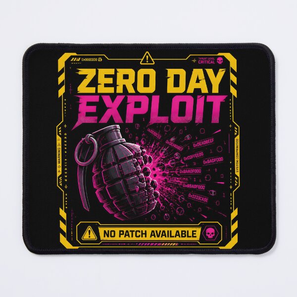 Item preview, Zero Day Exploit Unpatched Cyber Security Hacker designed and sold by ThirdShiftLab.