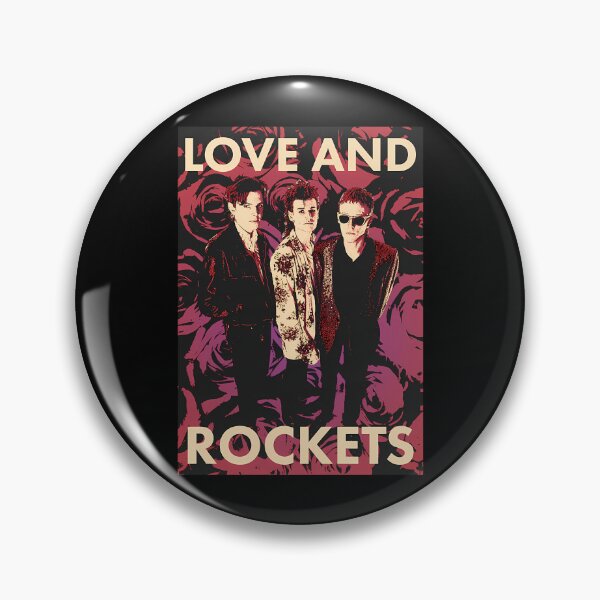 Item preview, Love And Rockets Gothic Rock Alternative Band designed and sold by PitStop01.