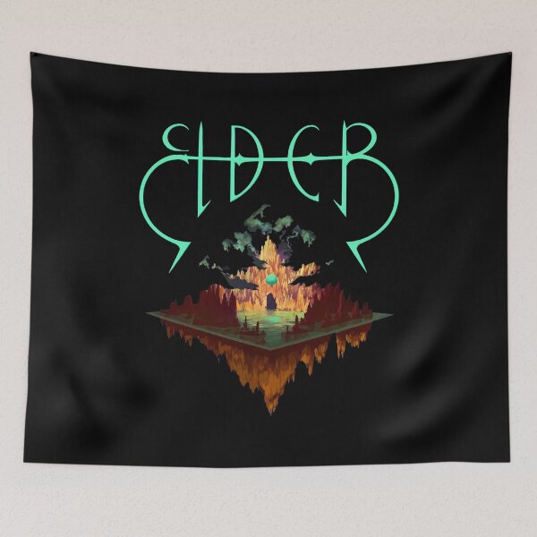 Item preview, Mystic Floating Island CIDER Abstract Turquoise designed and sold by GWARTUKSTORE.