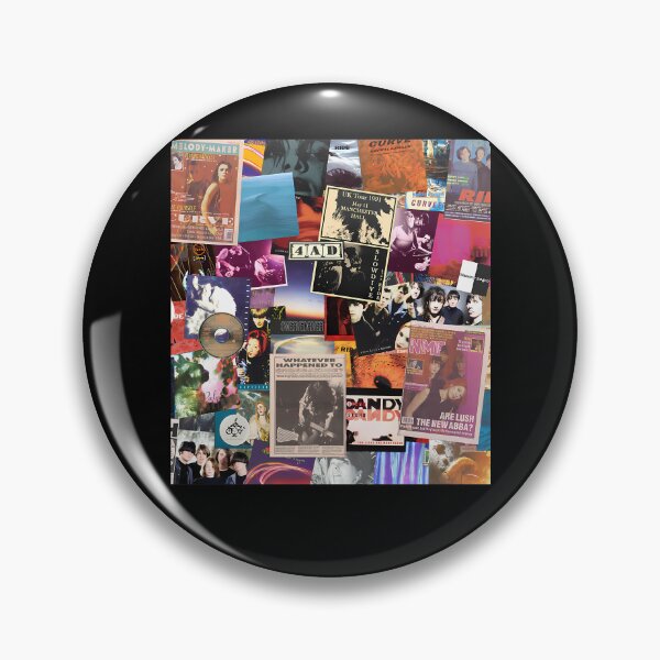 Artikelvorschau, Shoegaze-Indie-Pop-Musikcollage der 90er entworfen und verkauft von PitStop01.
