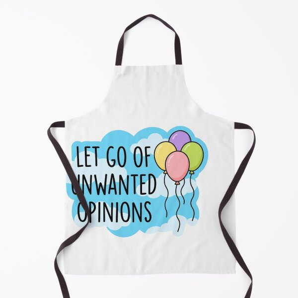 Item preview, Let Go Of Unwanted Opinions Funny Self Care Mental Health Balloons designed and sold by raedattia.