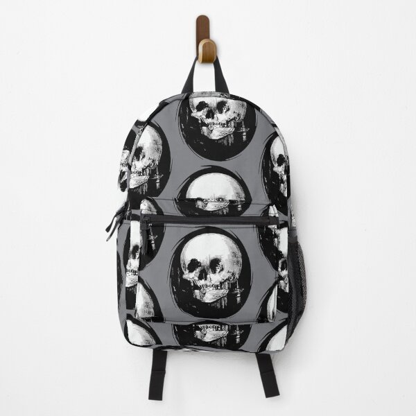 Item preview, Woman With Halloween Cranium Reflection In Mirror designed and sold by taiche.