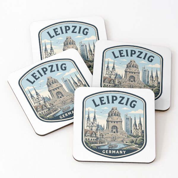 Item preview, Vintage Leipzig Germany Skyline Landmark Badge designed and sold by k3rstman1.