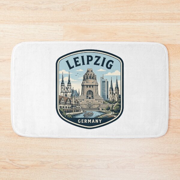 Item preview, Vintage Leipzig Germany Skyline Landmark Badge designed and sold by k3rstman1.