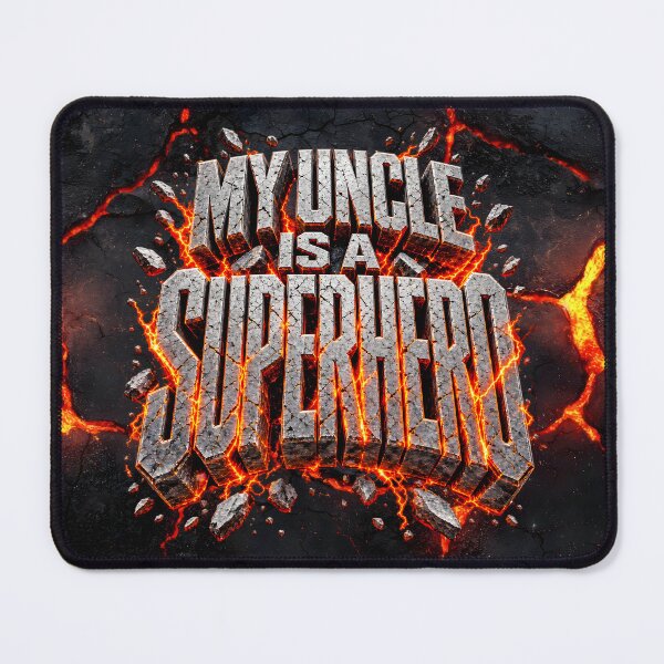 Item preview, My Uncle is a Superhero designed and sold by zakvisuals.