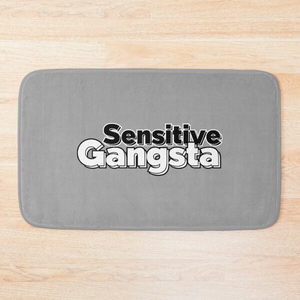 Item preview, Sensitive Gangsta Tough Guy with Feelings.Funny Urban Quote Comfort Colors designed and sold by GreggRoss.
