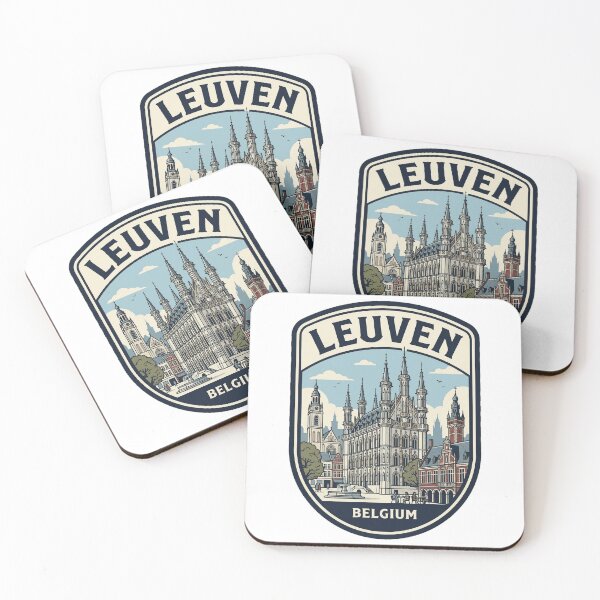 Artikelvorschau, Vintage Leuven Belgien Reiseausweis Rathaus entworfen und verkauft von k3rstman1.