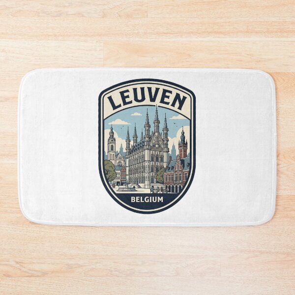 Item preview, Vintage Leuven Belgium Travel Badge City Hall designed and sold by k3rstman1.