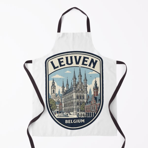 Item preview, Vintage Leuven Belgium Travel Badge City Hall designed and sold by k3rstman1.