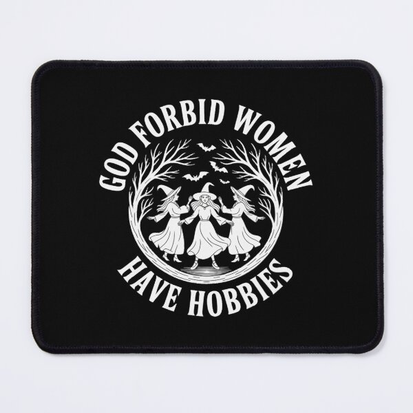 Item preview, god forbid women have hobbies funny witch helloween designed and sold by OrlandoRivera1.