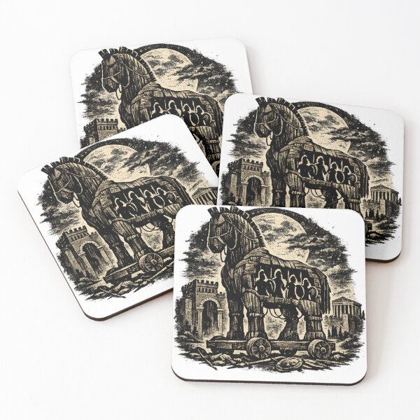 Item preview, The Trojan Horse—The Fall of Troy designed and sold by ChicClicker.