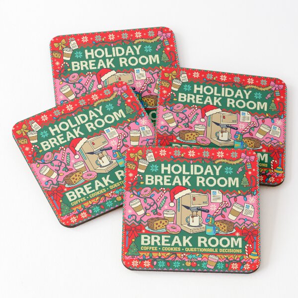 Item preview, Holiday Break Room Ugly Christmas Sweater Retro Office Humor Alt designed and sold by FindYouByZ.