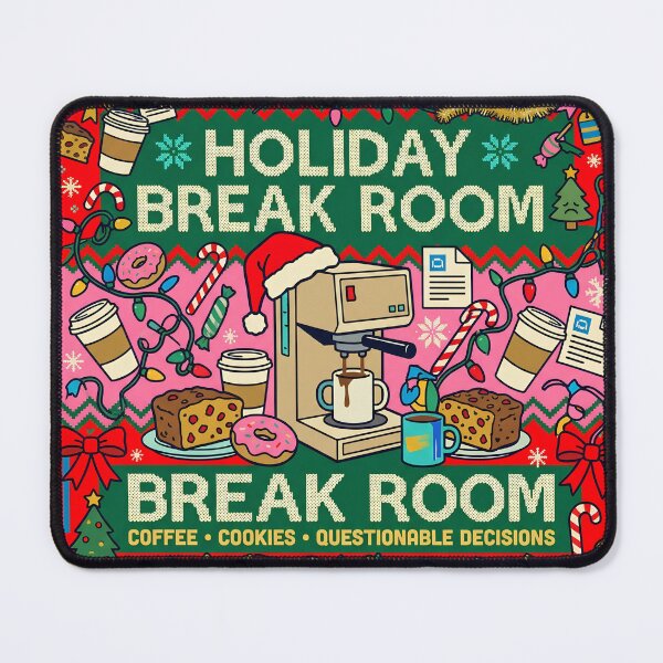 Item preview, Holiday Break Room Ugly Christmas Sweater Retro Office Humor Alt designed and sold by FindYouByZ.