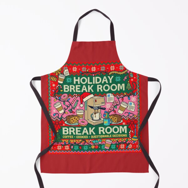 Item preview, Holiday Break Room Ugly Christmas Sweater Retro Office Humor Alt designed and sold by FindYouByZ.