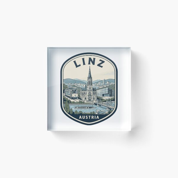 Item preview, Linz Austria Mariendom Cathedral Vintage Travel Badge designed and sold by k3rstman1.