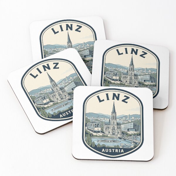 Item preview, Insignia de viaje vintage de la catedral de Mariendom, Linz, Austria designed and sold by k3rstman1.