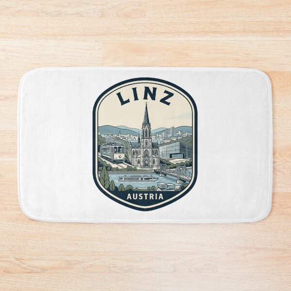 Item preview, Linz Austria Mariendom Cathedral Vintage Travel Badge designed and sold by k3rstman1.