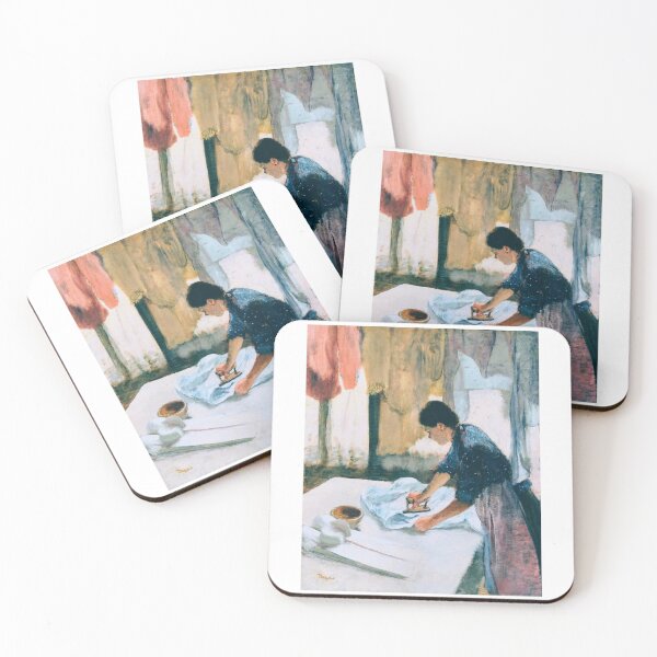 Item preview, Edgar Degas A Woman Ironing Remastered Vibrant Impressionist Art designed and sold by studio-koichiro.