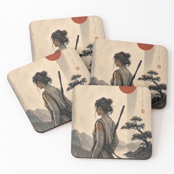 Item preview, Japanese Female Samurai Poster designed and sold by NordenPosters.