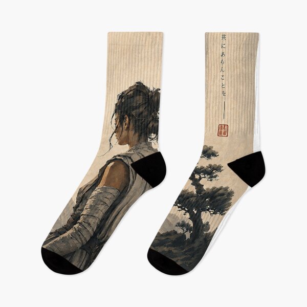 Item preview, Japanese Female Samurai Poster designed and sold by NordenPosters.