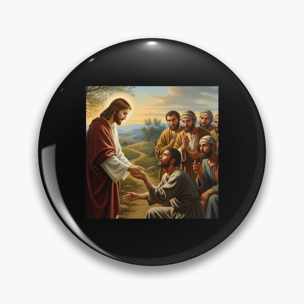 Item preview, Jesus Heals 10 Lepers designed and sold by sk-yhendrick.