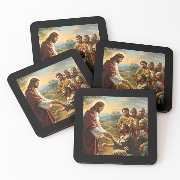 Item preview, Jesus Heals 10 Lepers designed and sold by sk-yhendrick.