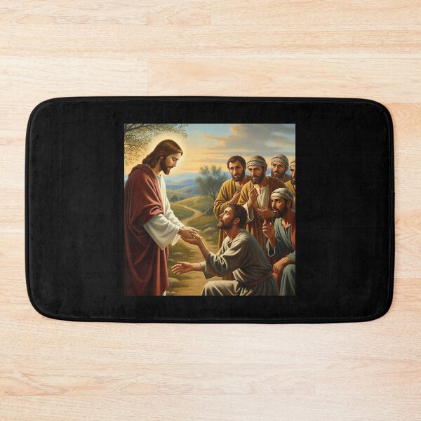 Item preview, Jesus Heals 10 Lepers designed and sold by sk-yhendrick.