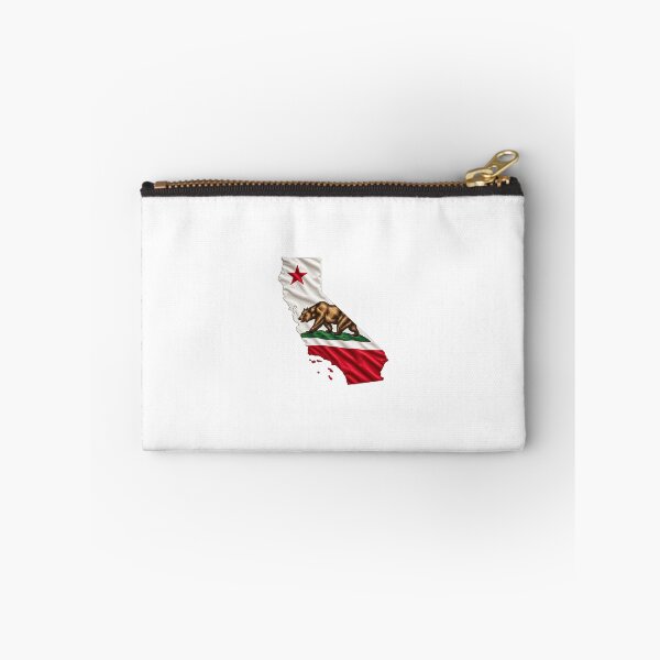 Item preview, Minimal California State Flag Map Sticker Design designed and sold by FunPurchase.